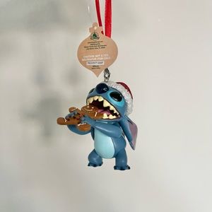 NEW Disney Stitch Eating Cookie Ornament